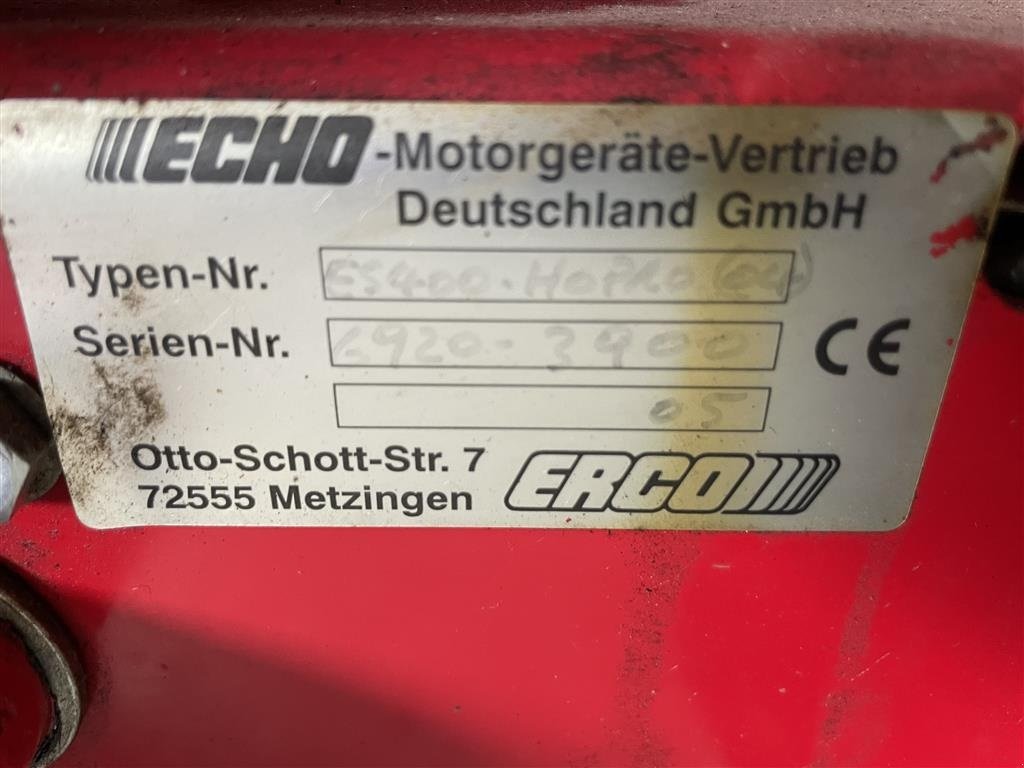 Straßenkehrmaschine a típus Echo ES400, Gebrauchtmaschine ekkor: Kerteminde (Kép 5)