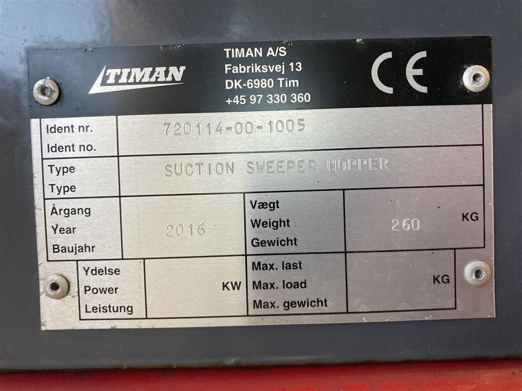 Straßenkehrmaschine tip Sonstige Opsamlingstank til VPM / TIMAN, Gebrauchtmaschine in Herning (Poză 4)