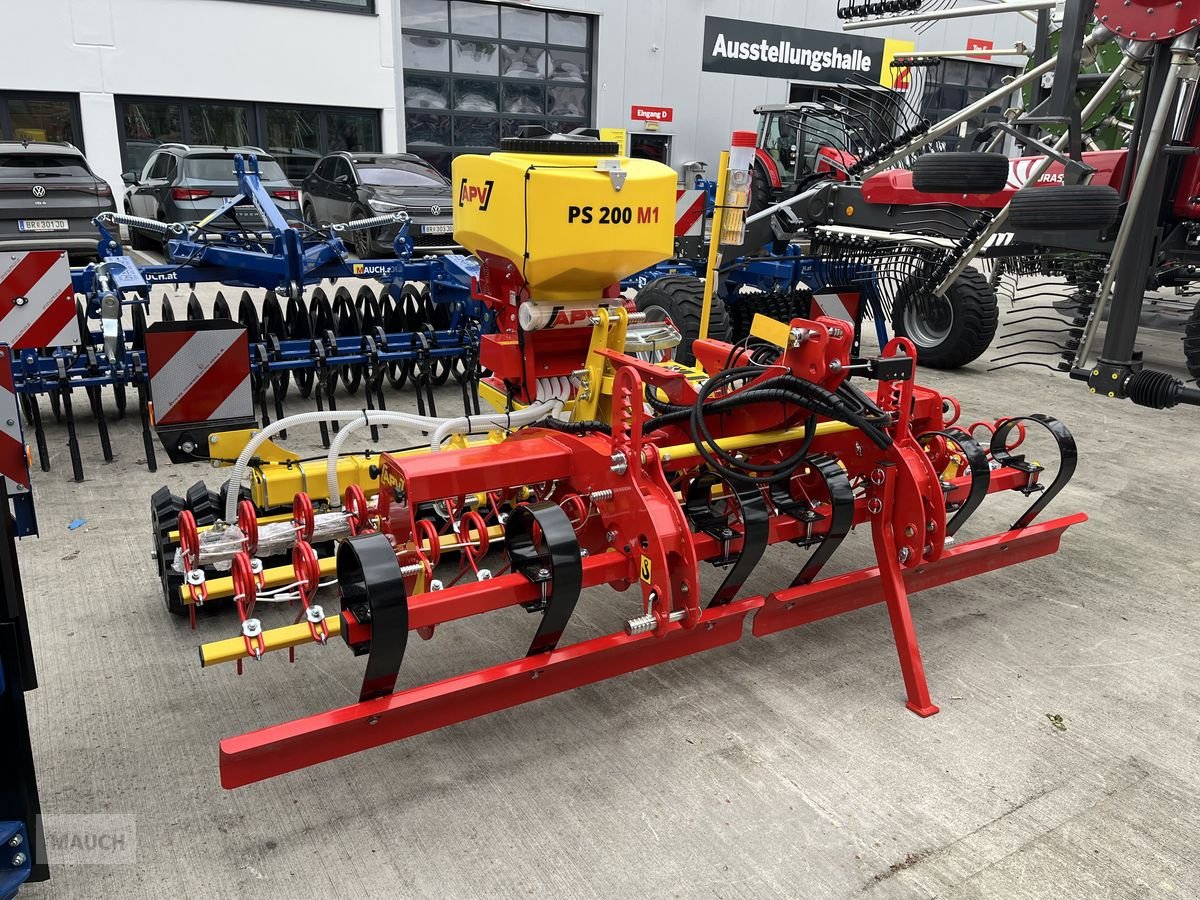 Striegel mit Nachsaateinrichtung tip APV GK300 M1 Full Edition + PS 200 Nachsaatgerät, Neumaschine in Burgkirchen (Poză 2)