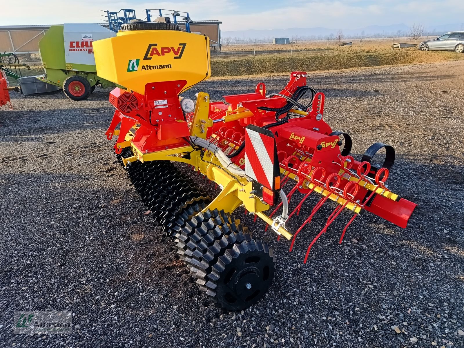Striegel mit Nachsaateinrichtung of the type APV GK300 M1, Vorführmaschine in Lanzenkirchen (Picture 4)