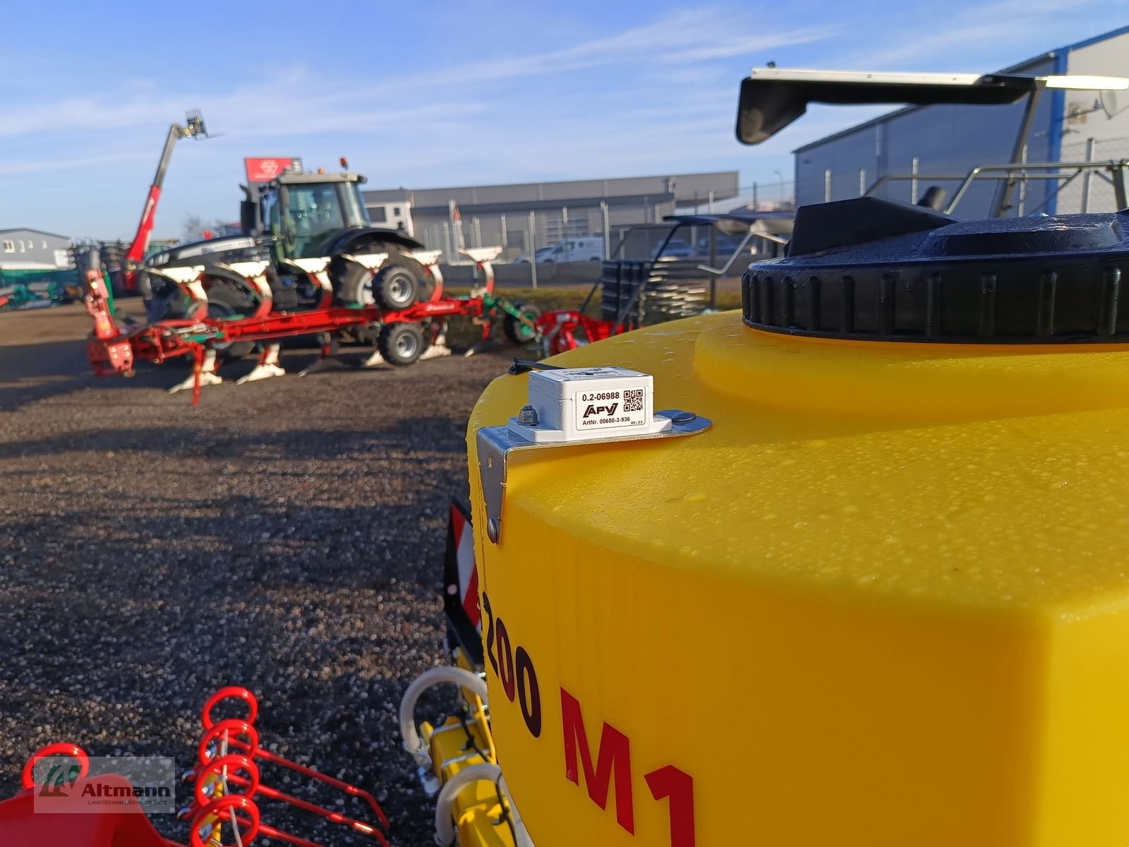 Striegel mit Nachsaateinrichtung of the type APV GK300 M1, Vorführmaschine in Lanzenkirchen (Picture 7)