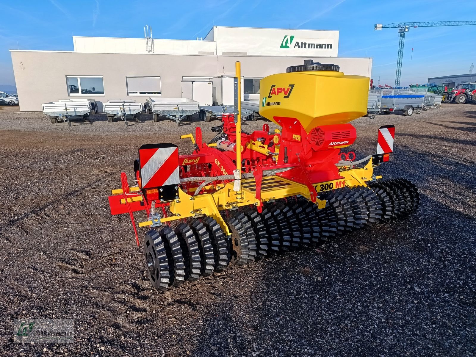 Striegel mit Nachsaateinrichtung of the type APV GK300 M1, Vorführmaschine in Lanzenkirchen (Picture 3)
