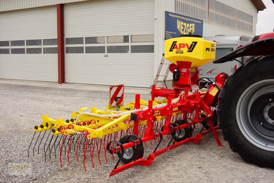 Striegel mit Nachsaateinrichtung Türe ait APV Grünlandstriegel GS 600 (Full Edition) Striegel mit Nachsaateinrichtung, Neumaschine içinde Ditzingen (resim 9)