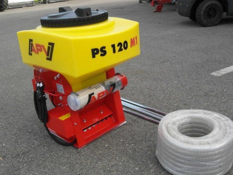 Striegel mit Nachsaateinrichtung tip APV PS 120 M1 pneum. Sägerät, Neumaschine in St. Marienkirchen (Poză 2)