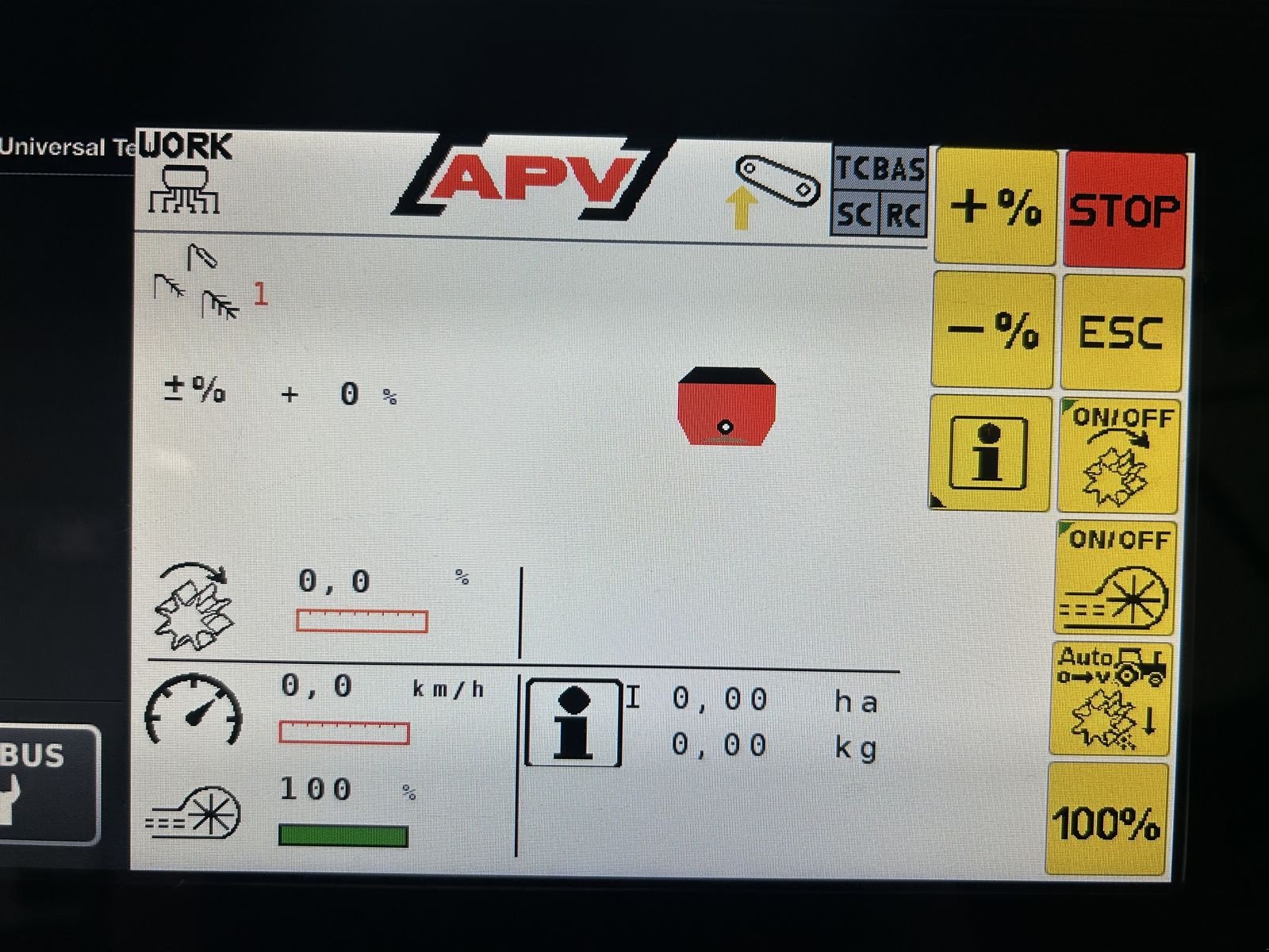 Striegel mit Nachsaateinrichtung Türe ait APV PS 300 elektrisches Gebläse Plus ISOBUS, Neumaschine içinde Göpfritz (resim 6)