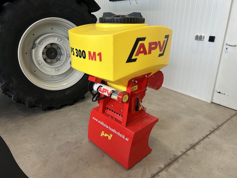 Striegel mit Nachsaateinrichtung des Typs APV PS 300 elektrisches Gebläse Plus ISOBUS, Neumaschine in Göpfritz