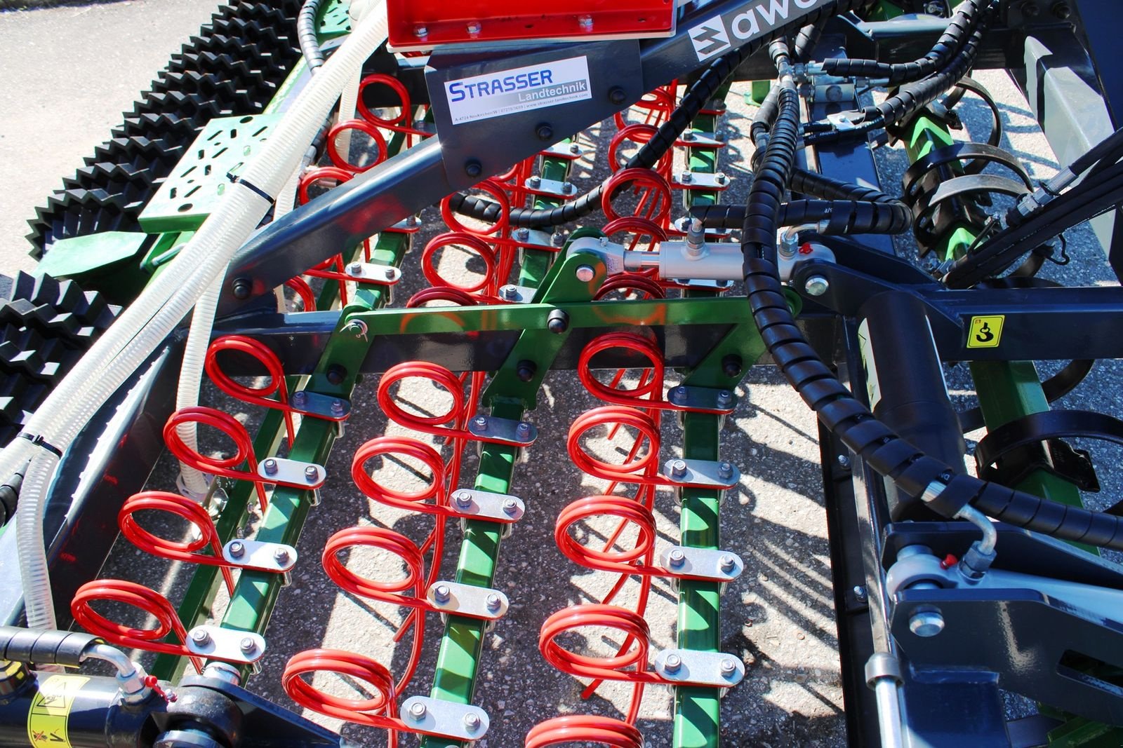 Striegel mit Nachsaateinrichtung tip Awemak ProGrasser 300 mit APV PS200 M1, Neumaschine in Neukirchen am Walde  (Poză 9)