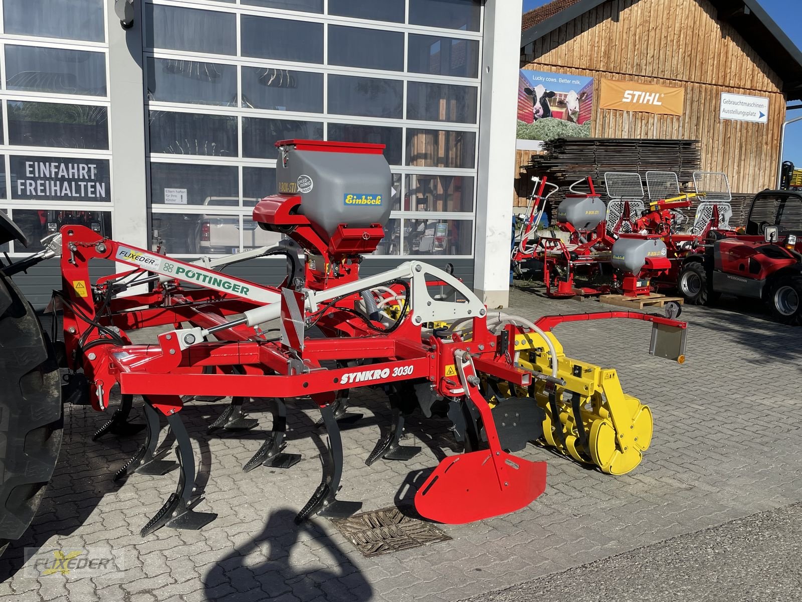 Striegel mit Nachsaateinrichtung des Typs Einböck P-Box STI- 600, Neumaschine in Pattigham (Bild 2)