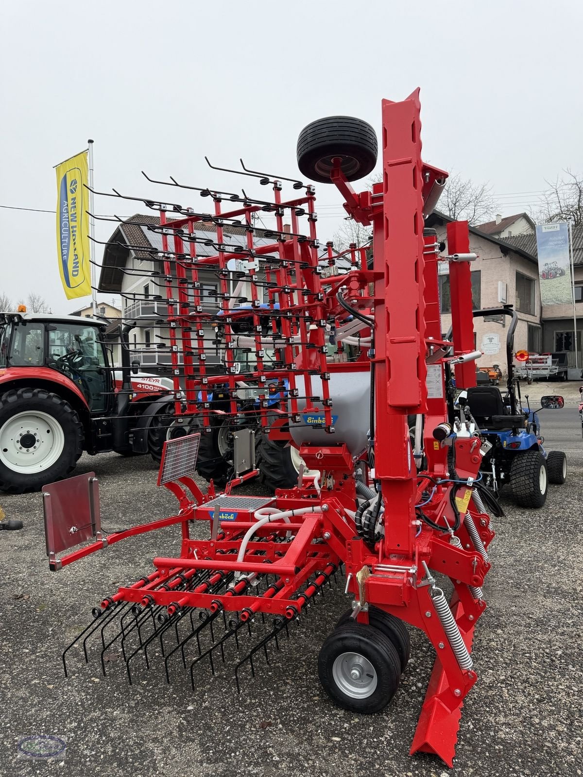 Striegel mit Nachsaateinrichtung des Typs Einböck Pneumatikstar Pro 600 STI, Neumaschine in Münzkirchen (Bild 2)