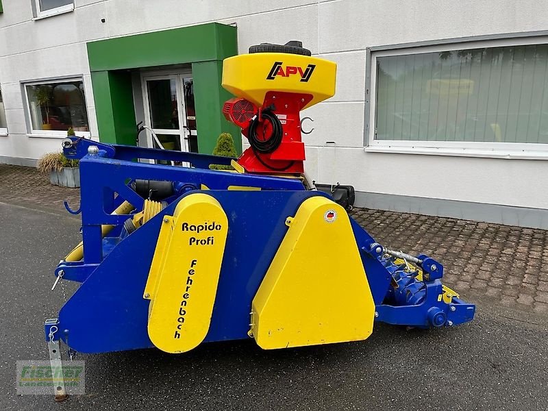 Striegel mit Nachsaateinrichtung Türe ait Fehrenbach  Rapido Profi, Gebrauchtmaschine içinde Kroppach (resim 4)