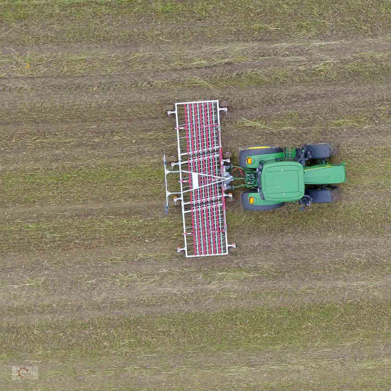Striegel mit Nachsaateinrichtung tip Fliegl Striegel STR 610 Grünlandstriegel Wiesenstriegel, Neumaschine in Tiefenbach (Poză 6)