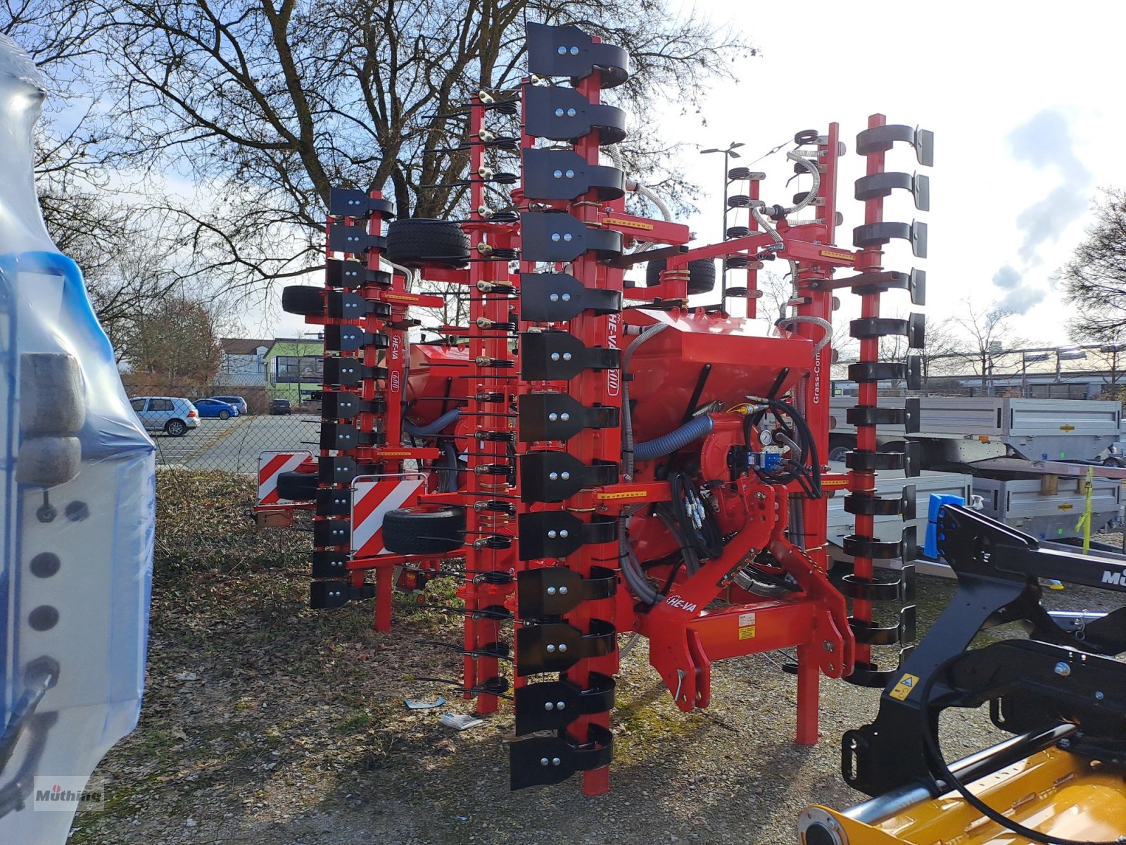 Striegel mit Nachsaateinrichtung tipa HE-VA Grass-Combi, Neumaschine u Neumarkt (Slika 1)