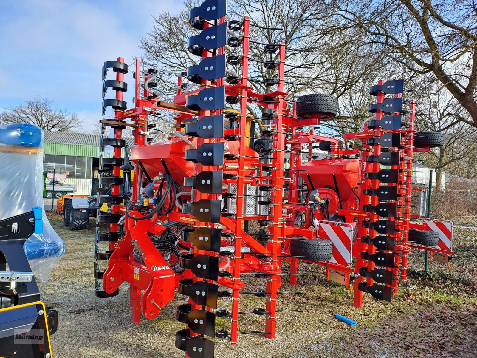 Striegel mit Nachsaateinrichtung tipa HE-VA Grass-Combi, Neumaschine u Neumarkt (Slika 2)
