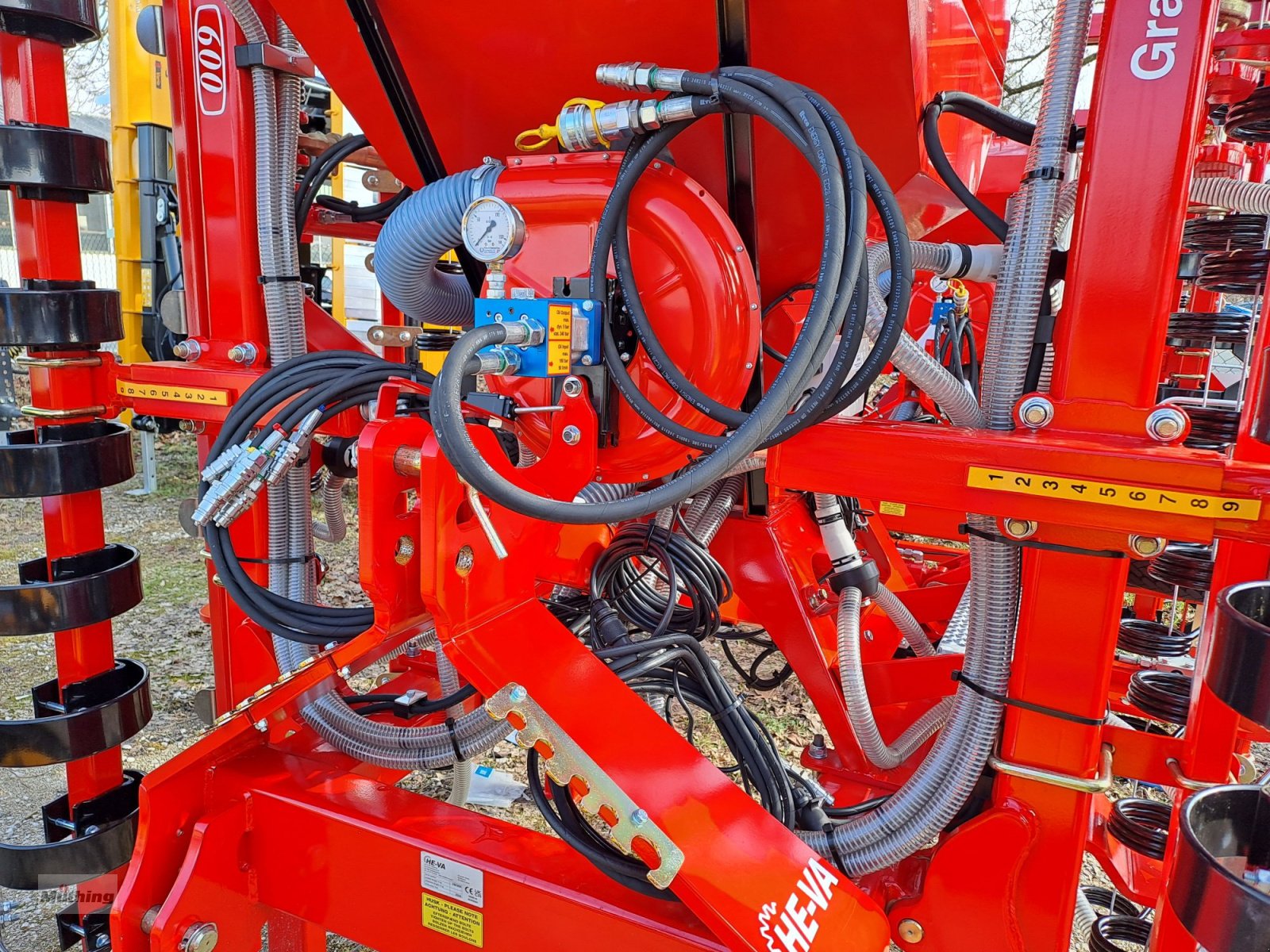 Striegel mit Nachsaateinrichtung tipa HE-VA Grass-Combi, Neumaschine u Neumarkt (Slika 3)