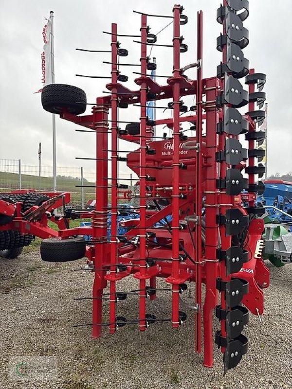 Striegel mit Nachsaateinrichtung del tipo HE-VA HE-VA Striegel GRASS-COMBI 6M + Kombination mit Walze möglich, Neumaschine In Rittersdorf (Immagine 1)