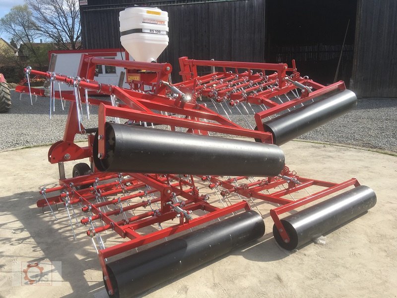 Striegel mit Nachsaateinrichtung typu Jar-Met 6m Wiesenstriegel Tellerstreuer, Neumaschine v Tiefenbach (Obrázok 4)