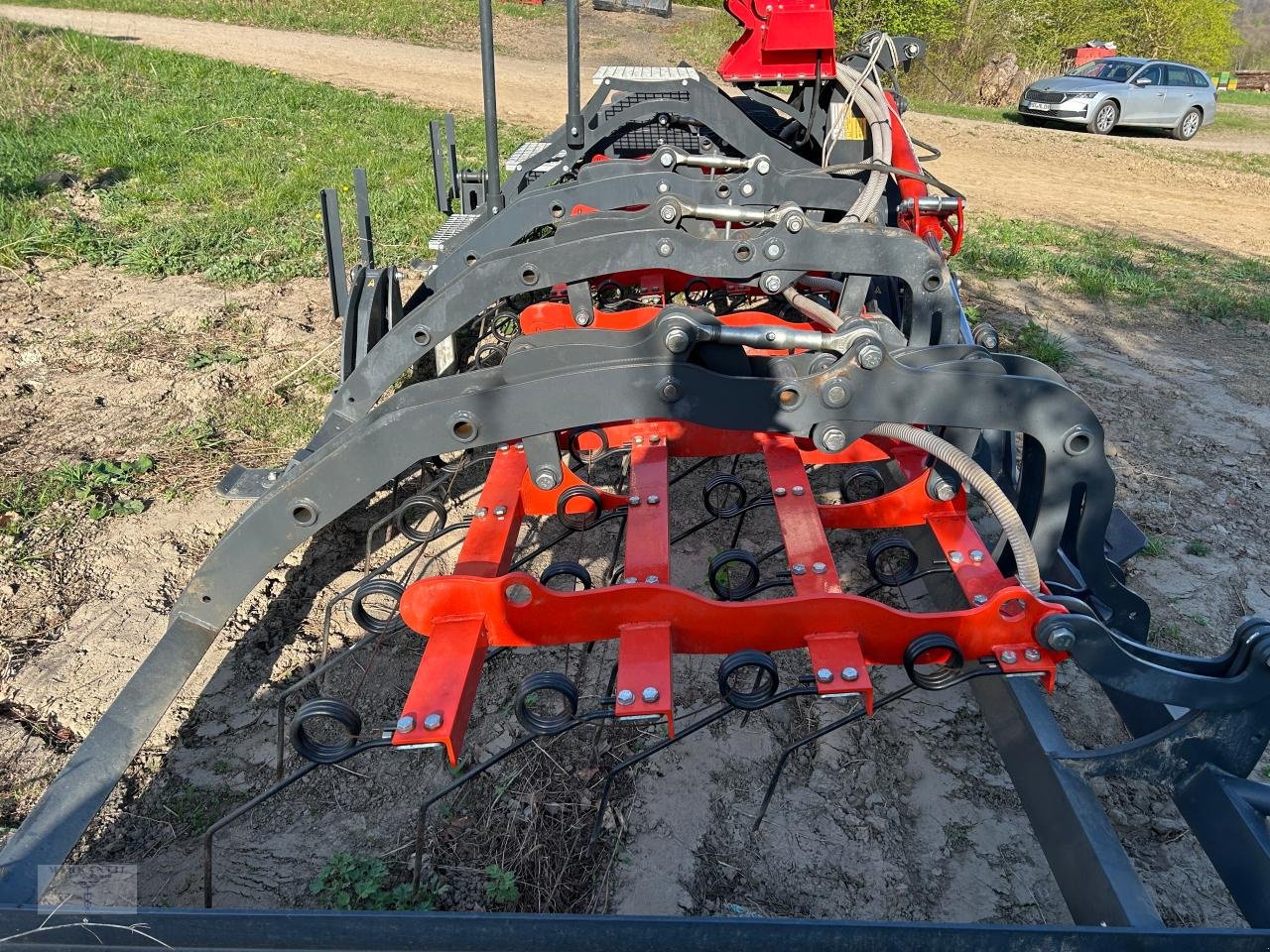 Striegel mit Nachsaateinrichtung Türe ait Saphir GS 603-3 mit APV PS 200 M 1, Gebrauchtmaschine içinde Pragsdorf (resim 4)