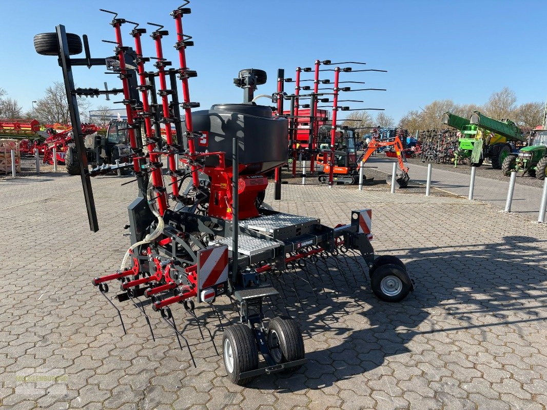 Striegel mit Nachsaateinrichtung Türe ait Saphir KS 600 Perfekt Konturstriegel, Neumaschine içinde Mühlengeez (resim 3)