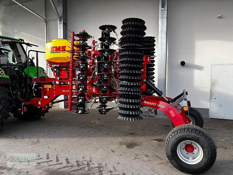 Striegel mit Nachsaateinrichtung typu SMS Smart 400 Neu, Neumaschine v Schlettau (Obrázek 2)