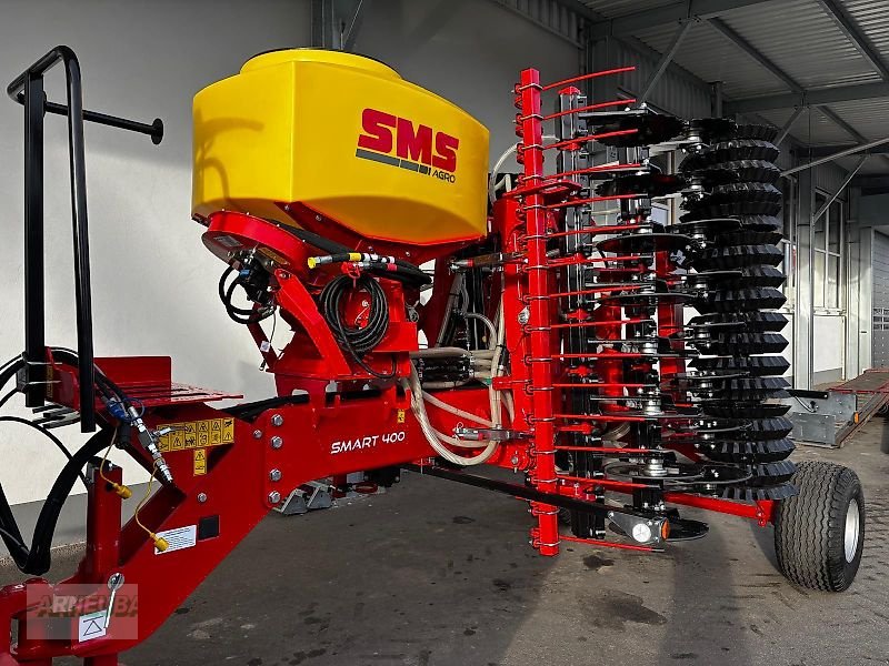 Striegel mit Nachsaateinrichtung typu SMS Smart 400 Neu, Neumaschine v Schlettau (Obrázek 4)