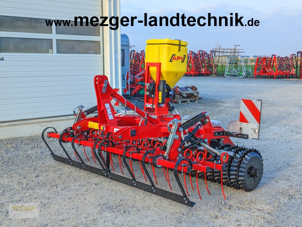 Striegel mit Nachsaateinrichtung tip SMS Teran N300 mit Striegel, APV MDP 100 und Zahnwalze, Neumaschine in Ditzingen (Poză 1)