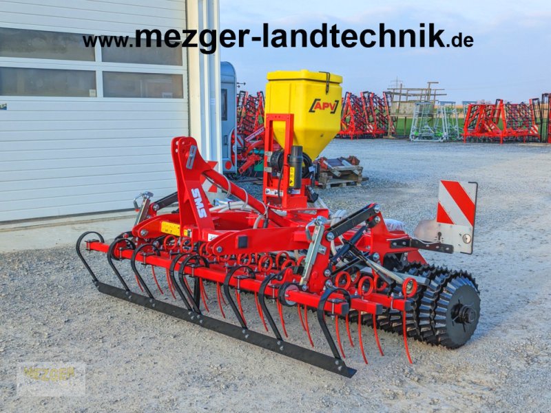 Striegel mit Nachsaateinrichtung des Typs SMS Teran N300 mit Striegel, APV MDP 100 und Zahnwalze, Neumaschine in Ditzingen (Bild 1)