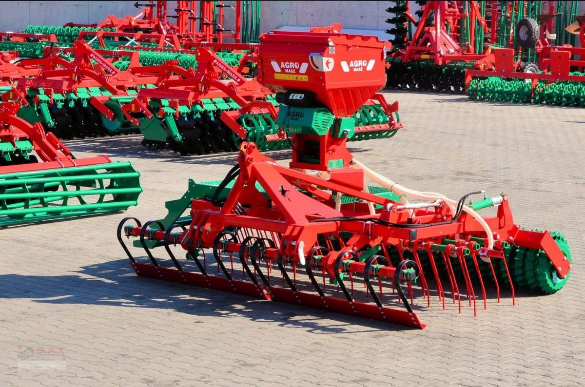Striegel mit Nachsaateinrichtung des Typs Sonstige Agro Masz Grass 300-Nachsaatmaschine-NEU, Neumaschine in Eberschwang (Bild 3)