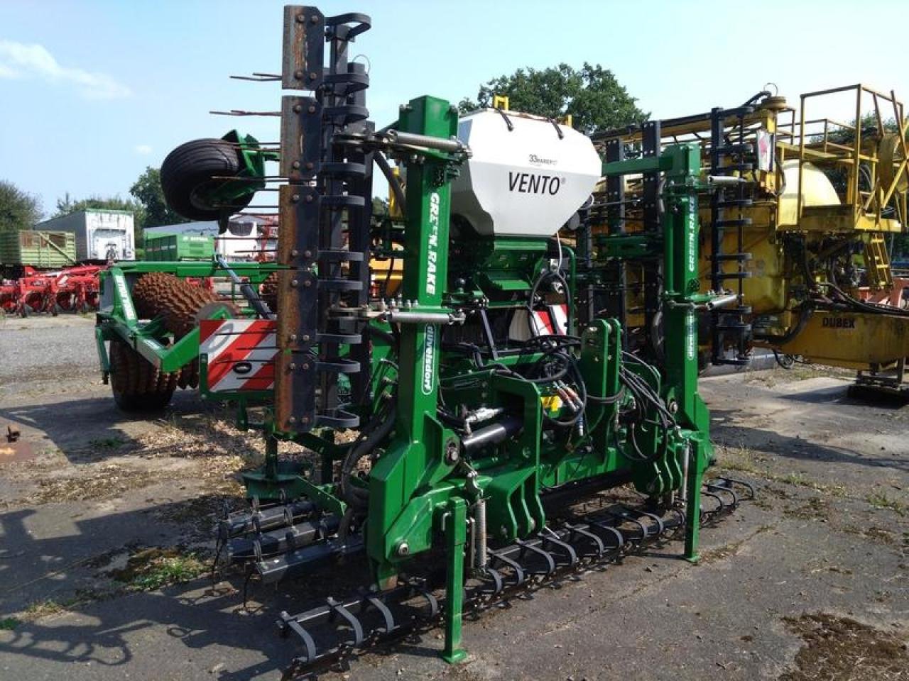 Striegel mit Nachsaateinrichtung tip Sonstige DÜVELSDORF GREEN RAKE 6M, Neumaschine in Vehlow (Poză 2)