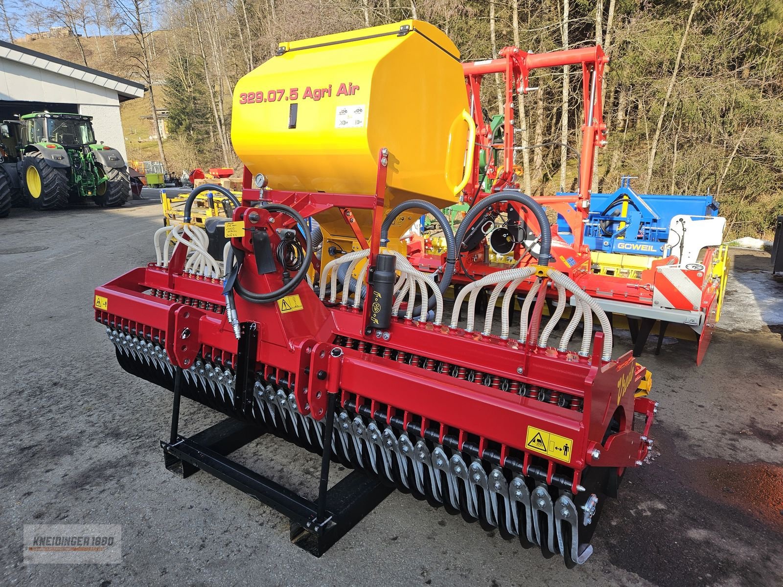 Striegel mit Nachsaateinrichtung tip Vredo Nachsaatgerät, Neumaschine in Altenfelden (Poză 2)