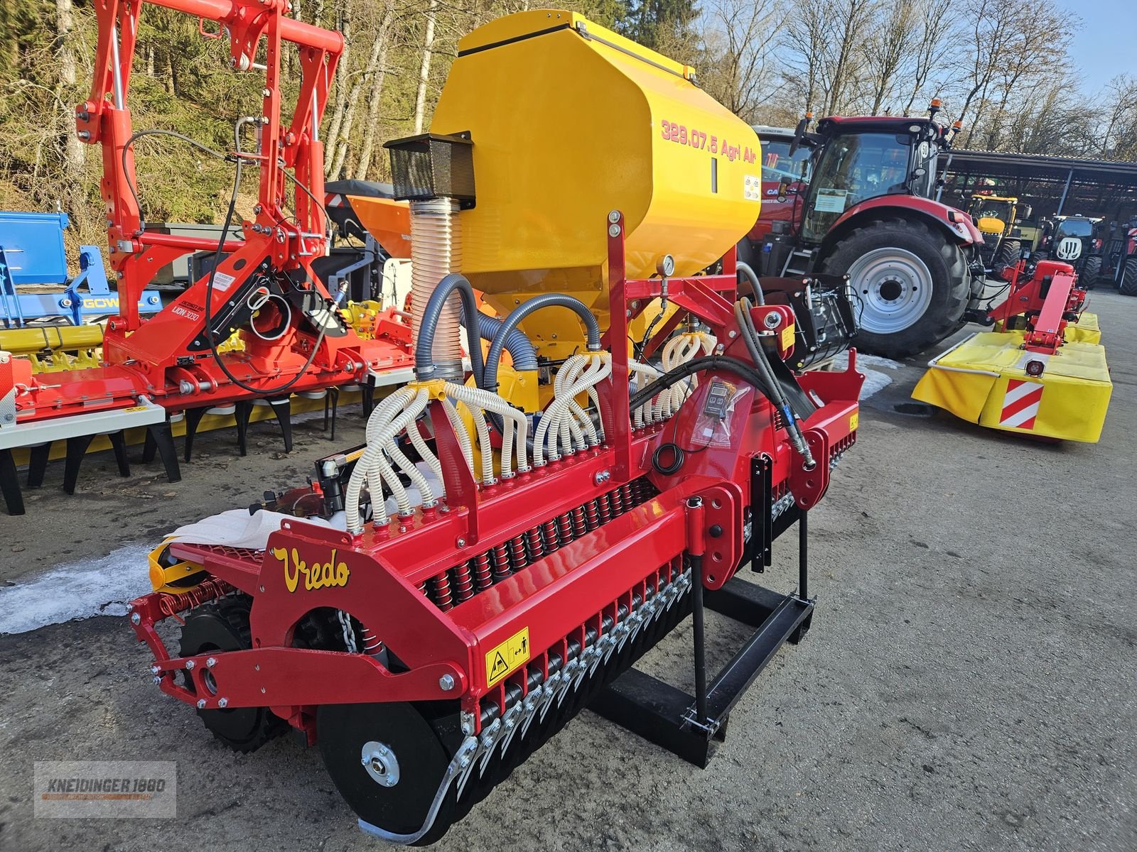 Striegel mit Nachsaateinrichtung tip Vredo Nachsaatgerät, Neumaschine in Altenfelden (Poză 6)