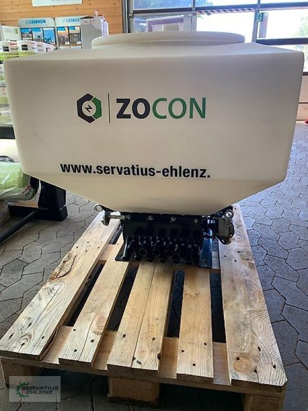 Striegel mit Nachsaateinrichtung Türe ait Zocon Z 300 pneumatischer Streuer mit 300L, Gebrauchtmaschine içinde Heusweiler/Eiweiler (resim 3)