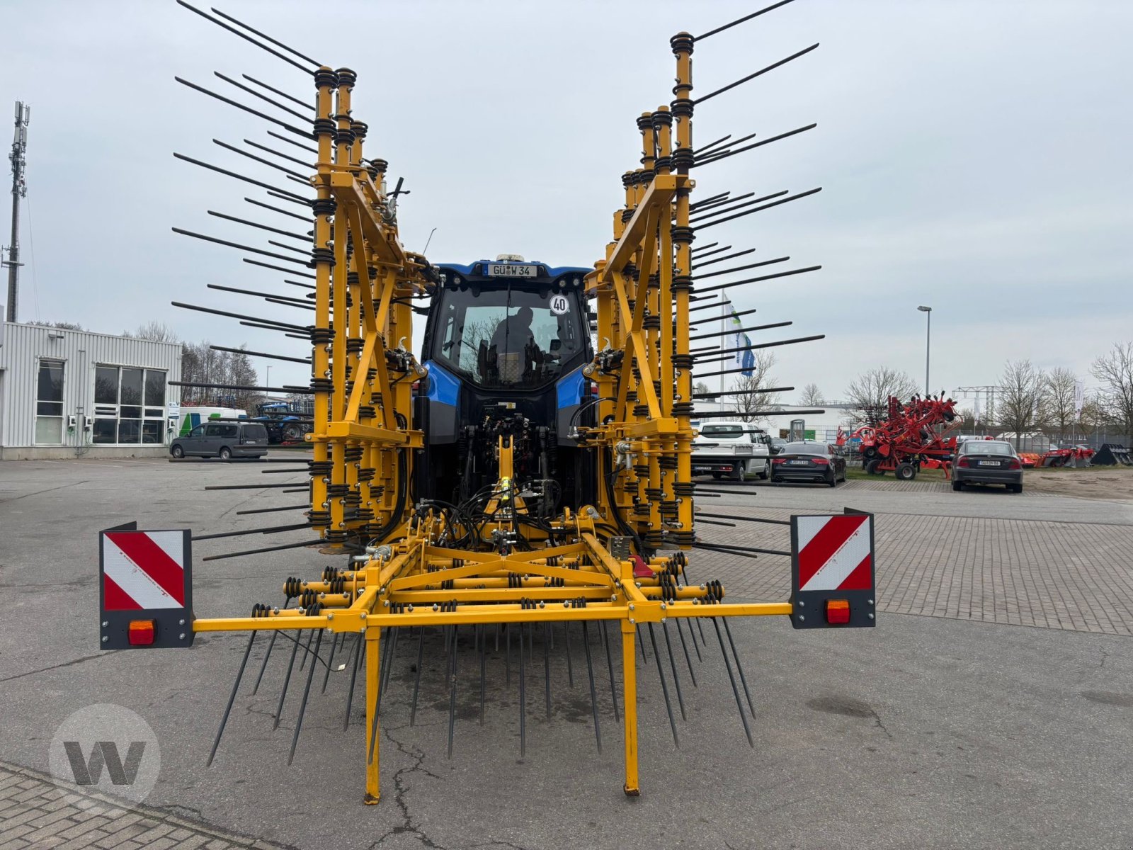 Striegel typu Agrisem Strohstriegel, Neumaschine v Bützow (Obrázek 1)