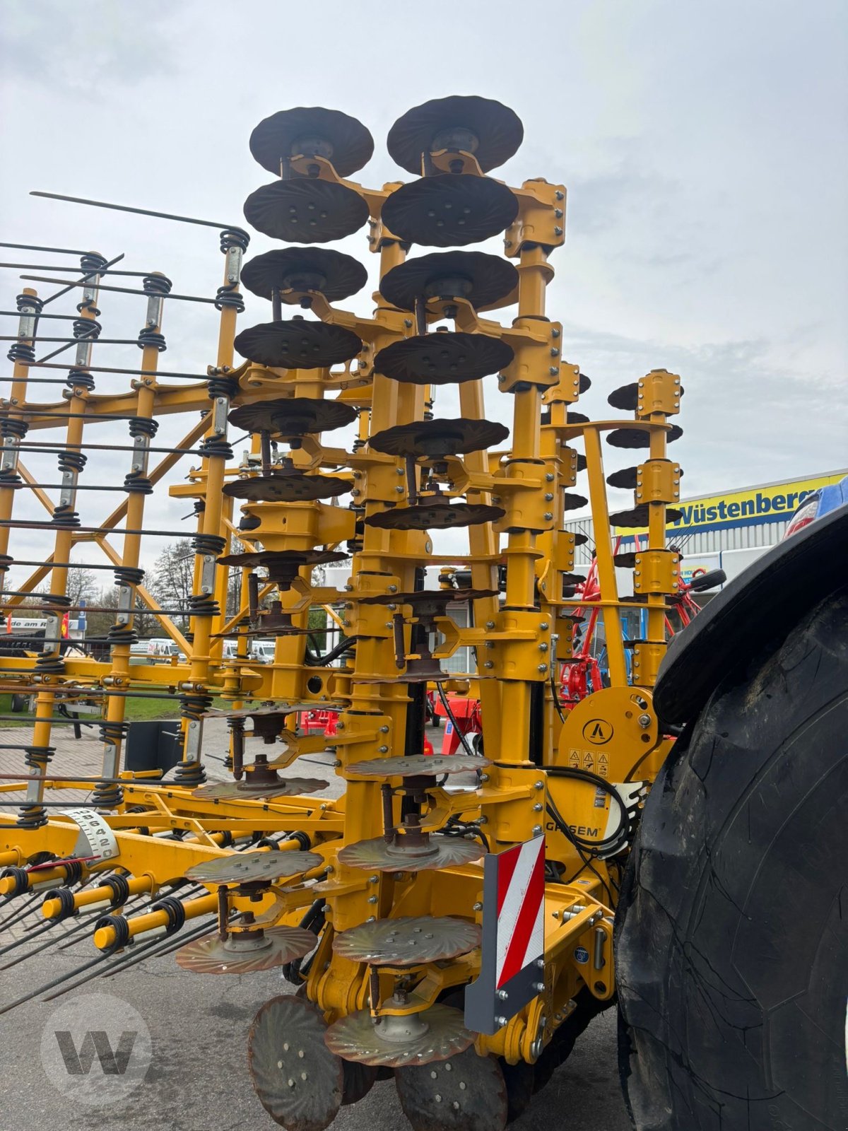 Striegel typu Agrisem Strohstriegel, Neumaschine v Bützow (Obrázek 3)