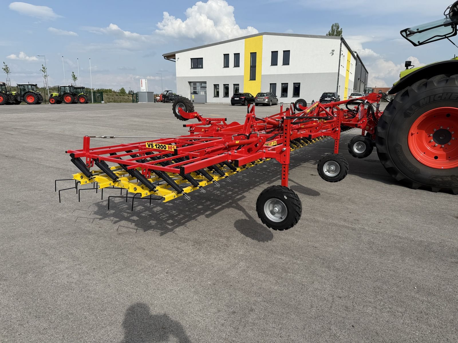 Striegel del tipo APV APV VARIOSTRIEGEL VS1200, Neumaschine en Grund (Imagen 13)