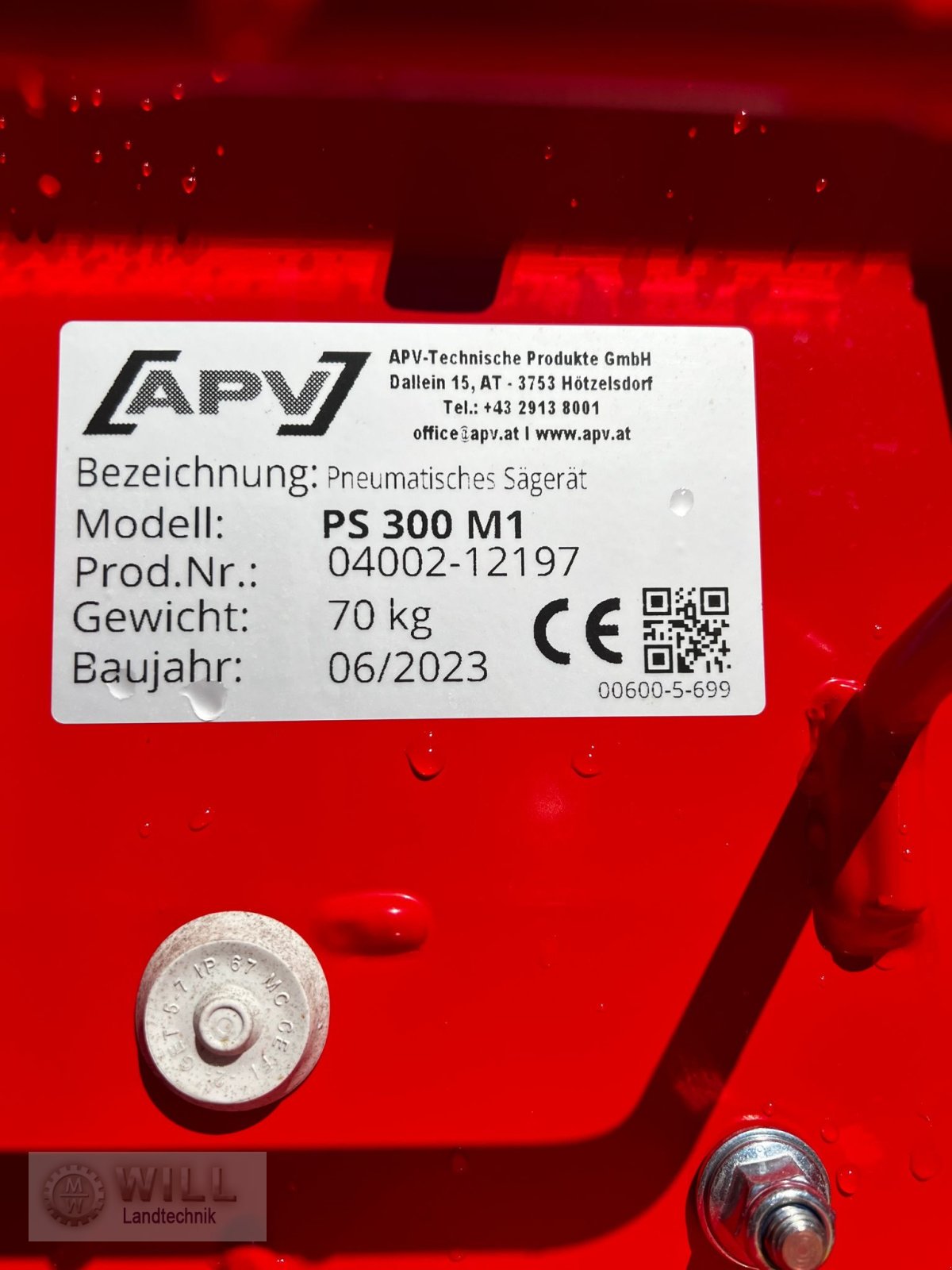 Striegel des Typs APV GP 300 M1, Gebrauchtmaschine in Rudendorf (Bild 9)