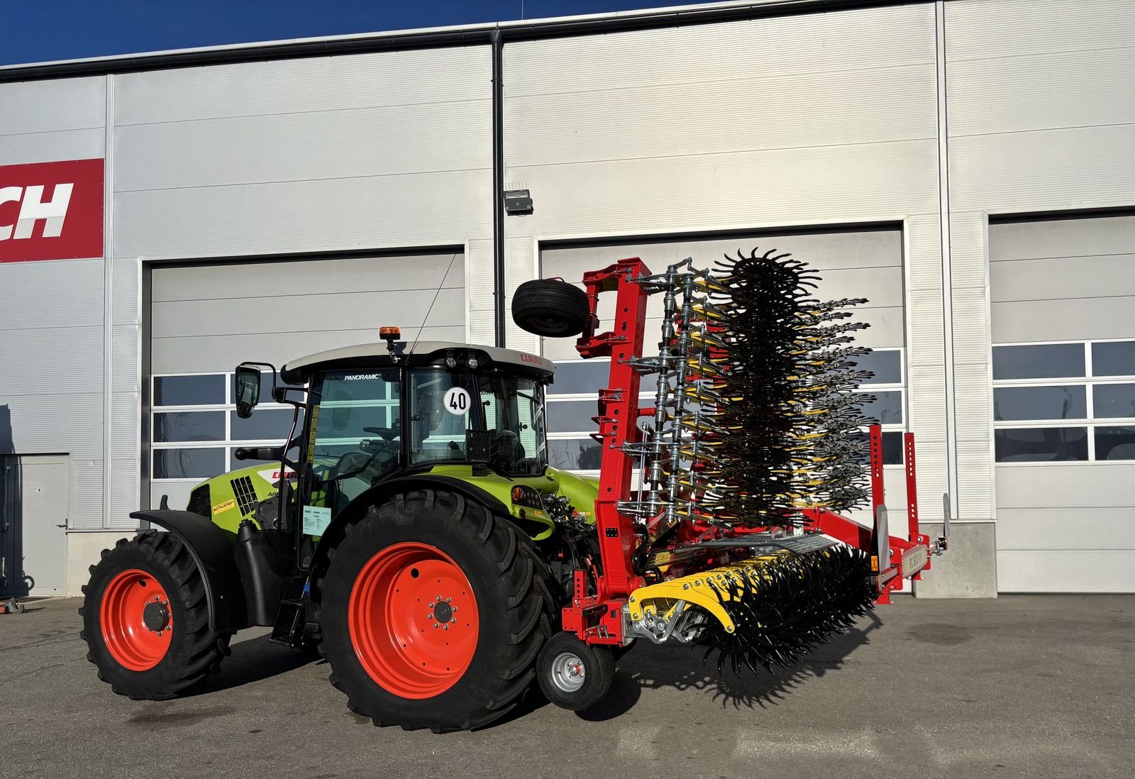 Striegel des Typs APV RC 600 M1, Mietmaschine in Mistelbach (Bild 1)