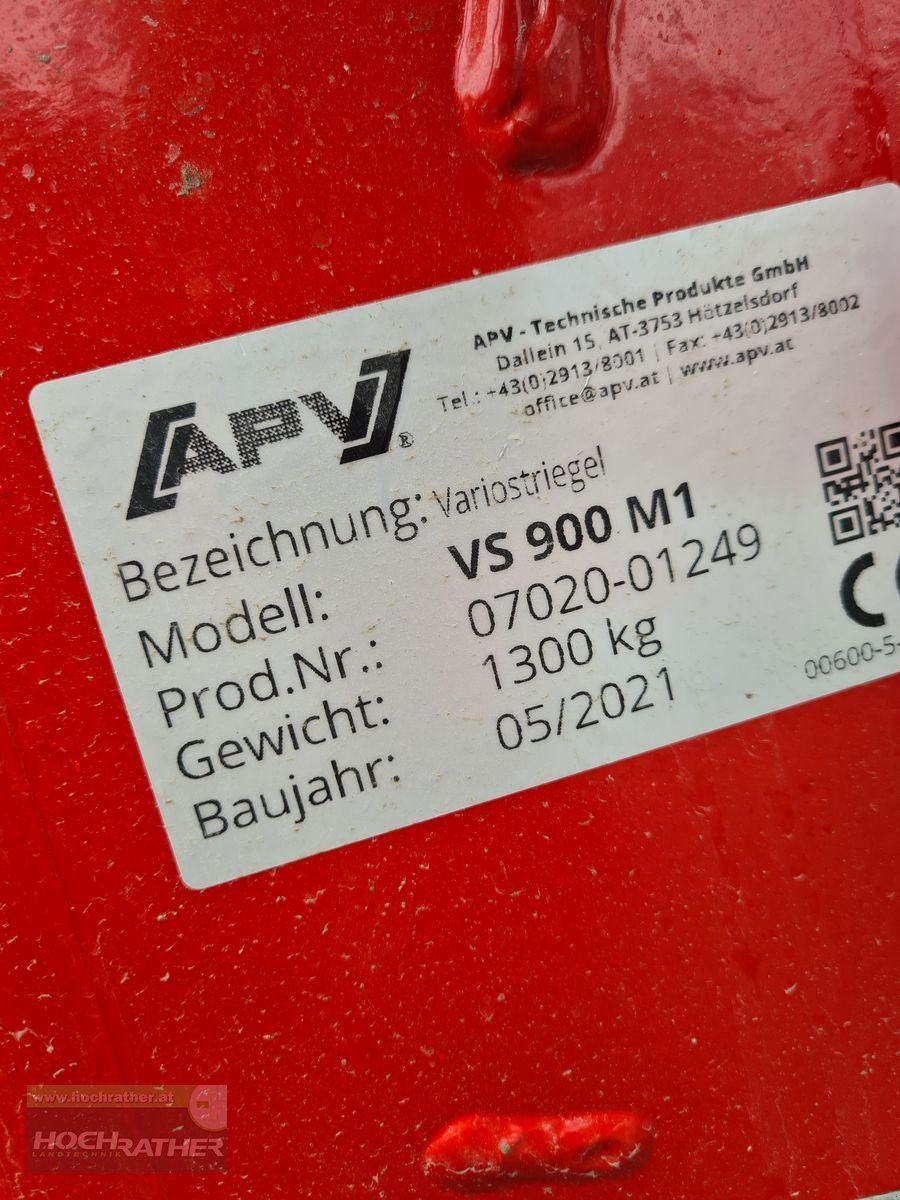 Striegel des Typs APV Variostriegel VS 900 M1, Gebrauchtmaschine in Kronstorf (Bild 9)