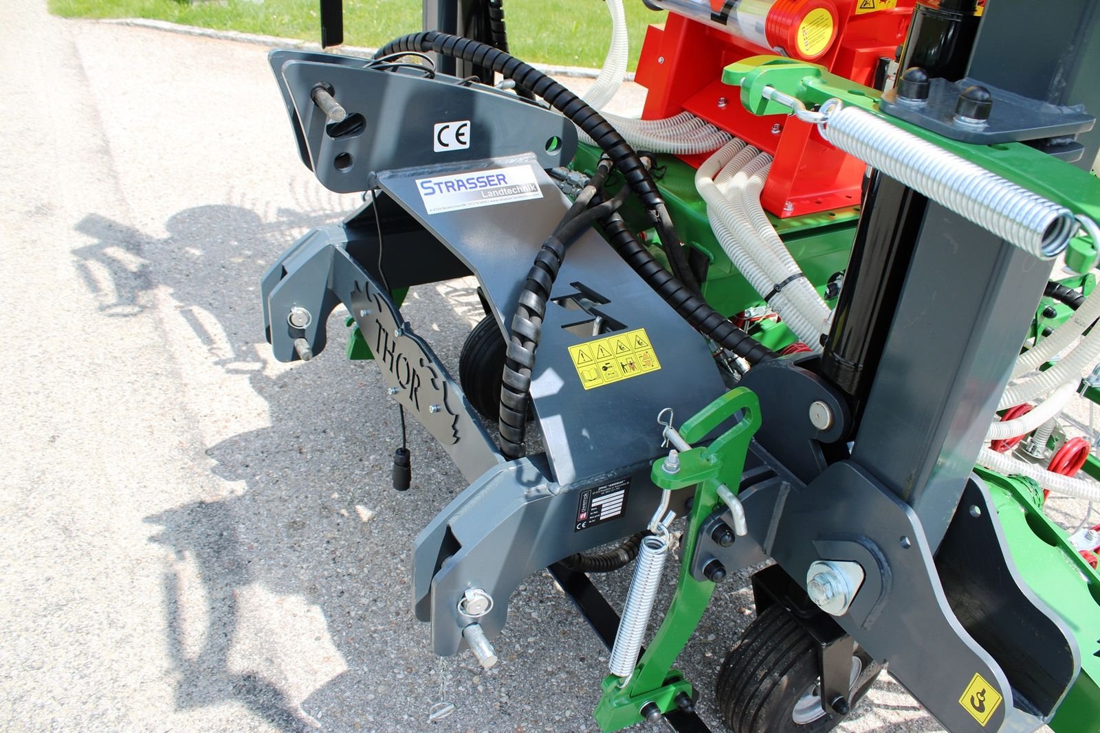 Striegel Türe ait Awemak THOR BC60 mit APV PS 200 M1 Grünlandstriegel, Neumaschine içinde Neukirchen am Walde  (resim 11)