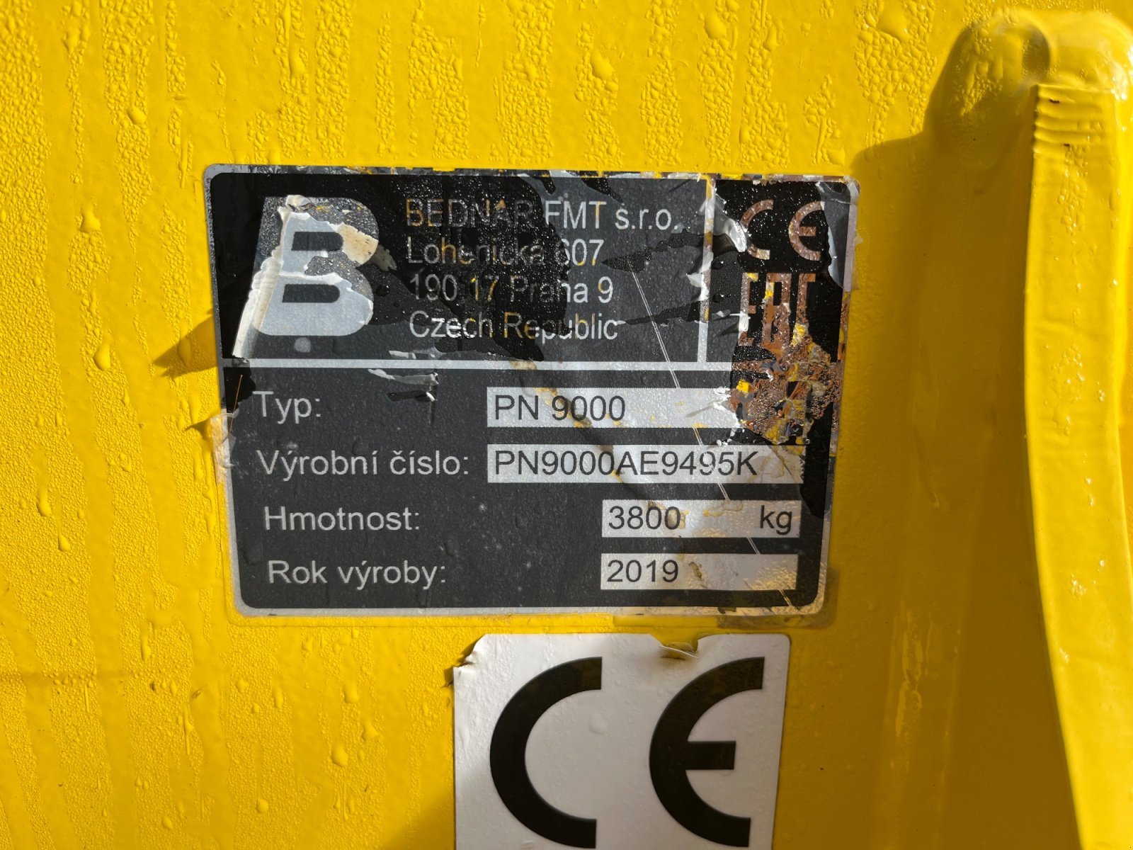 Striegel des Typs Bednar PRO PN 9000, Gebrauchtmaschine in Donaueschingen (Bild 6)