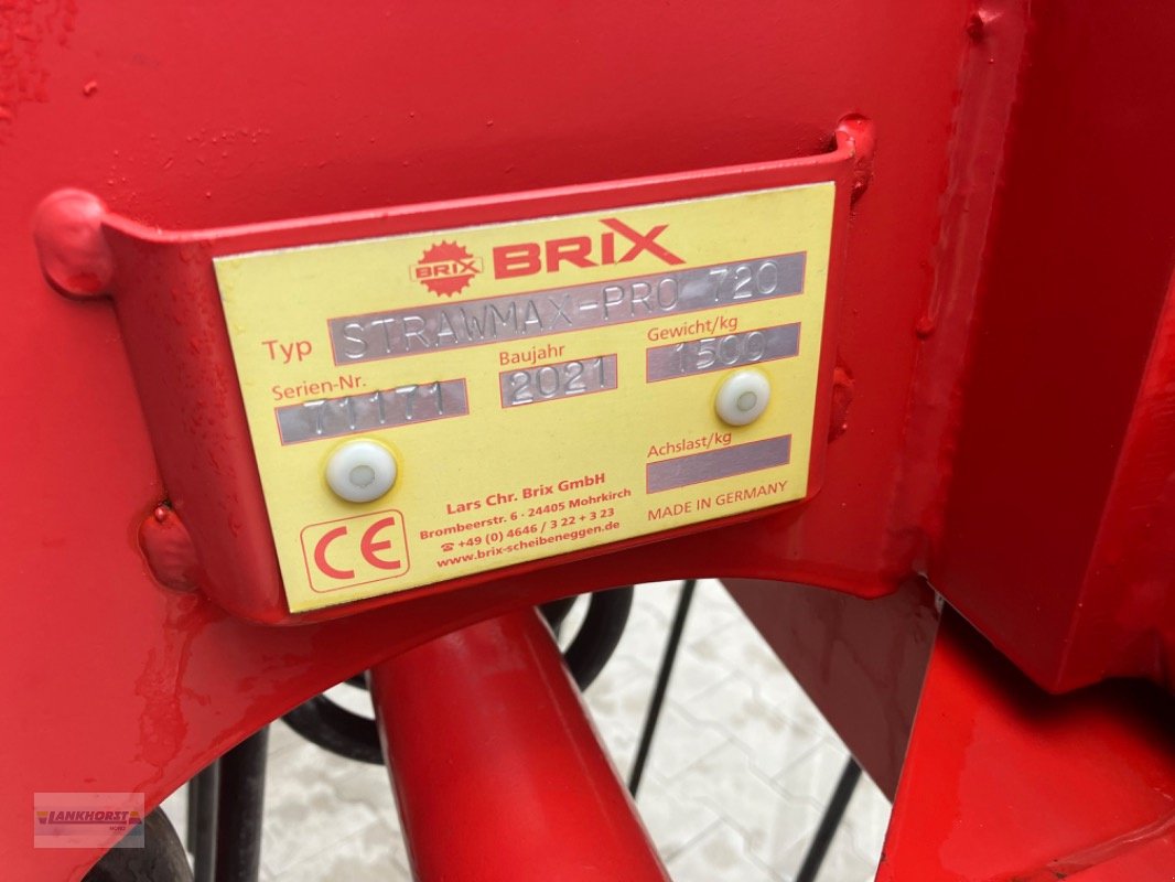 Striegel Türe ait Brix STRAW MAX-P STR 720H, Neumaschine içinde Aurich (resim 12)