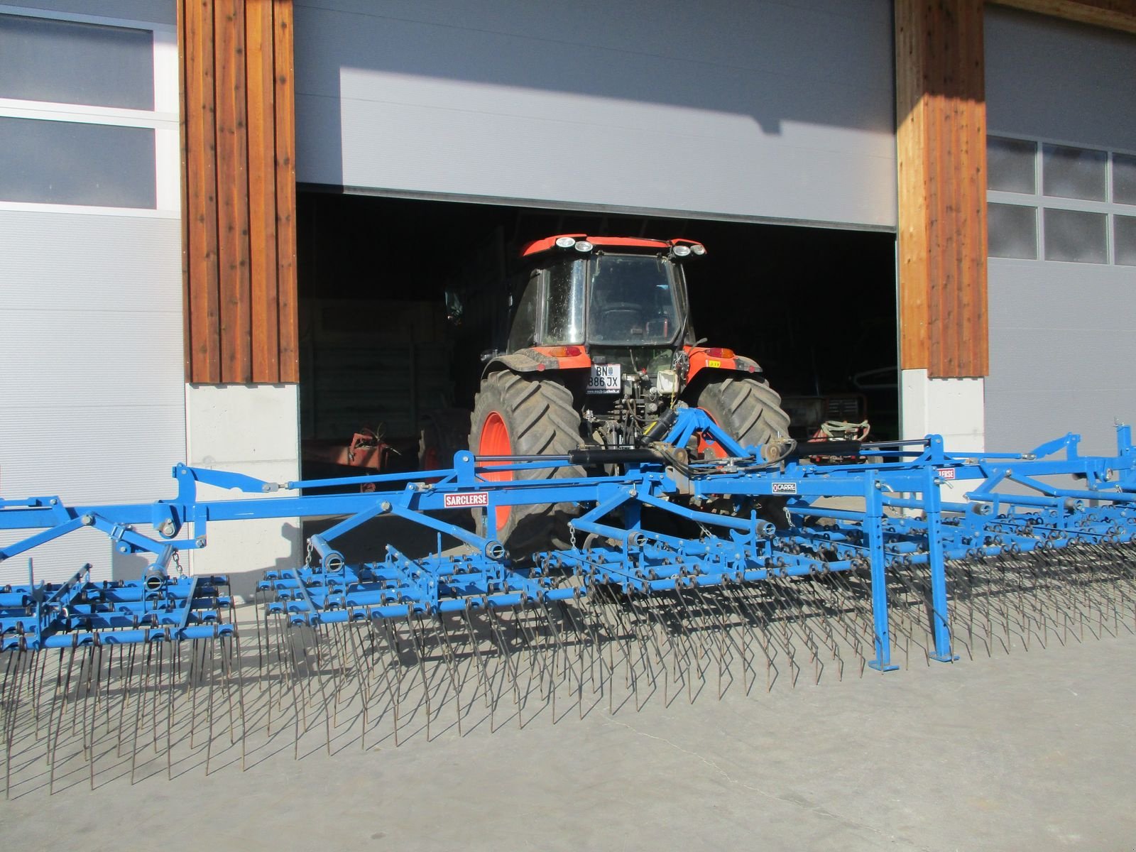Striegel typu Carré Carre, Vorführmaschine v Altenmarkt (Obrázek 10)