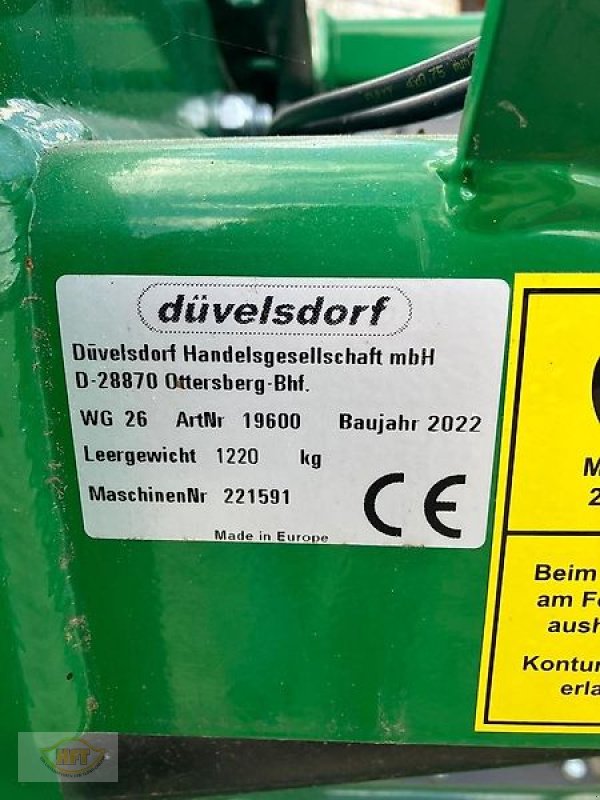 Striegel des Typs Düvelsdorf Green Rake expert 6.00, Neumaschine in Waldkappel (Bild 5)