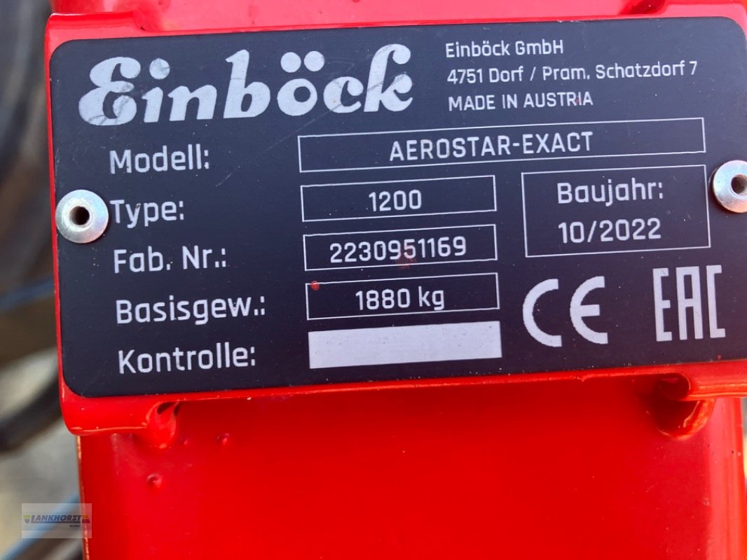 Striegel des Typs Einböck AEROSTAR 1200 EXACT, Gebrauchtmaschine in Aurich (Bild 21)