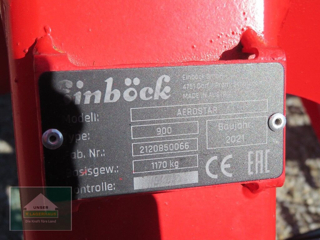 Striegel des Typs Einböck Aerostar 900S, Gebrauchtmaschine in Hofkirchen (Bild 9)