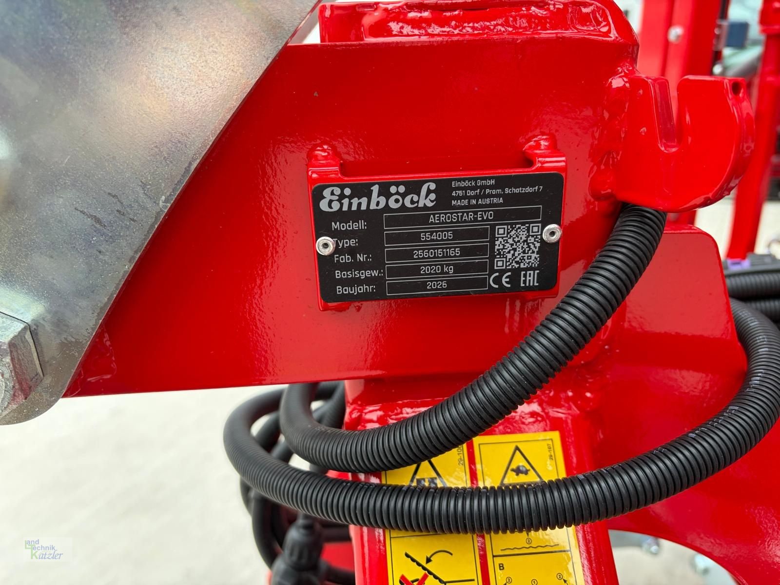 Striegel des Typs Einböck Aerostar - Evo 1200, Neumaschine in Deutsch-Wagram (Bild 13)