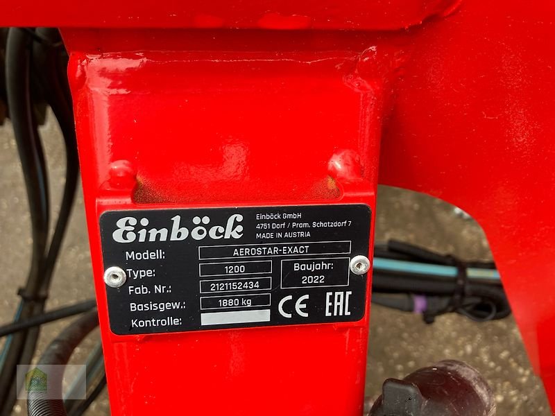 Striegel Türe ait Einböck Aerostar Exact 1200, Vorführmaschine içinde Salsitz (resim 23)