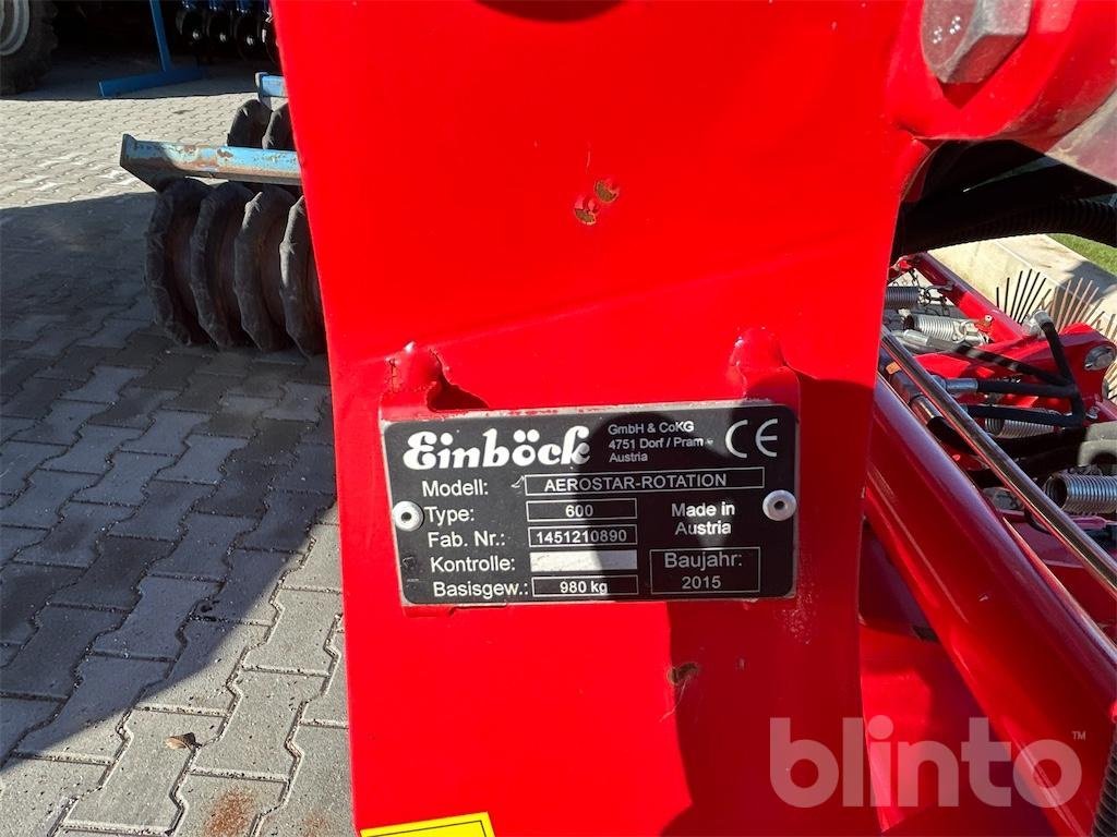Striegel des Typs Einböck Aerostar-Rotation, Gebrauchtmaschine in Düsseldorf (Bild 5)