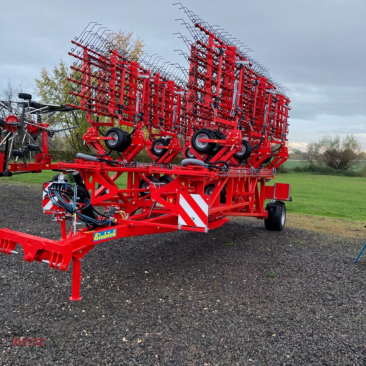Striegel des Typs Einböck Aerostar XXL 2400, Neumaschine in Elsteraue-Bornitz (Bild 1)