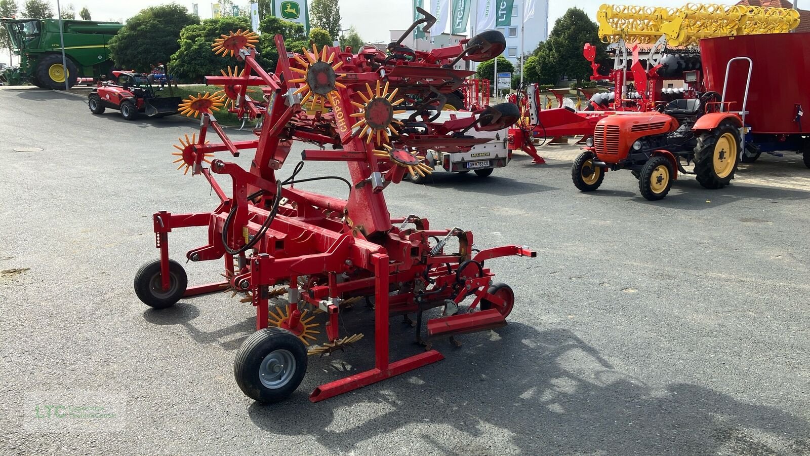 Striegel Türe ait Einböck Chopstar ERS 8 Reihig, Gebrauchtmaschine içinde Großpetersdorf (resim 3)