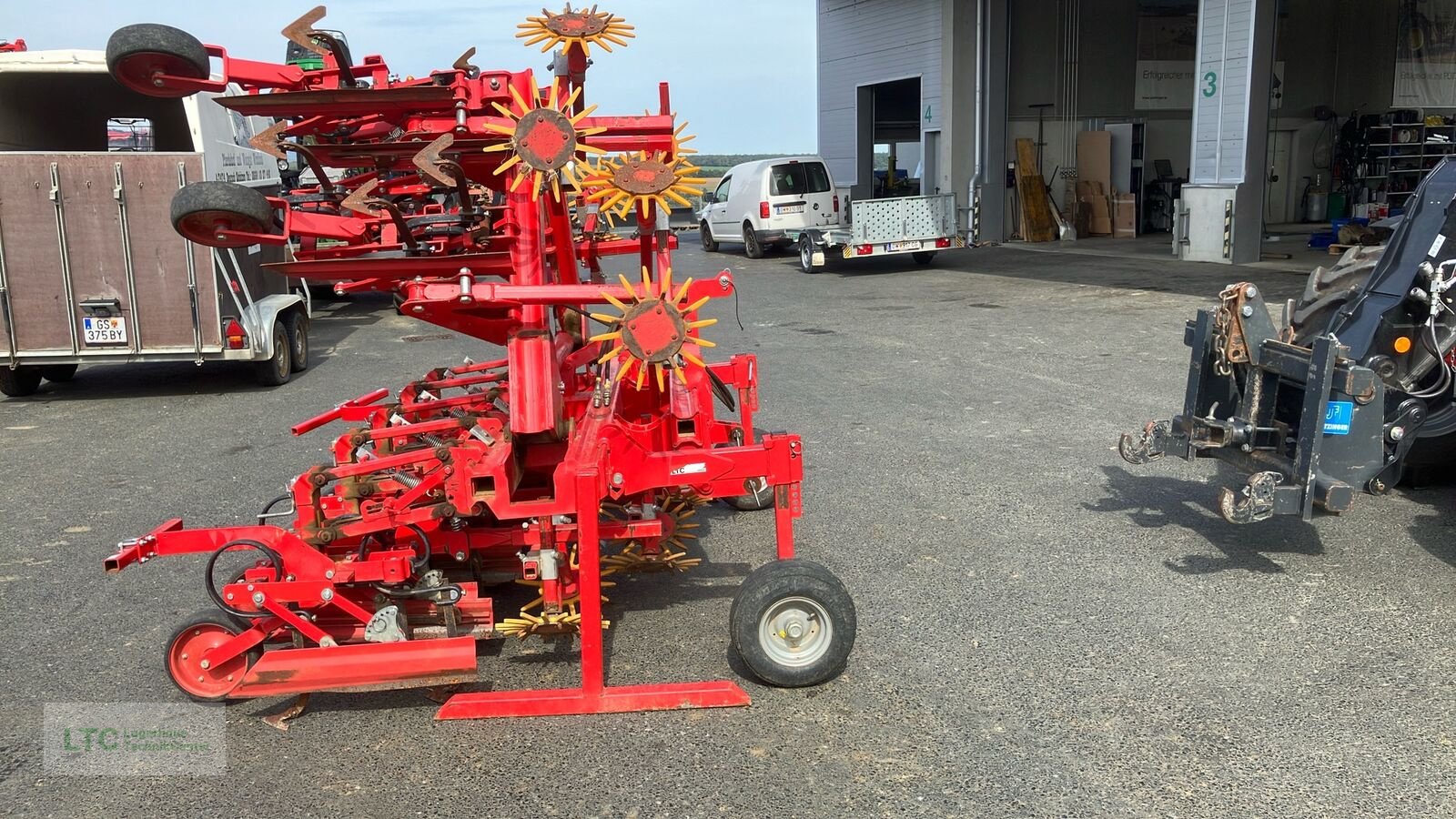 Striegel Türe ait Einböck Chopstar ERS 8 Reihig, Gebrauchtmaschine içinde Großpetersdorf (resim 7)